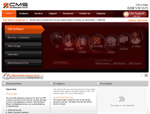 Tablet Screenshot of cabmanagementsystem.com